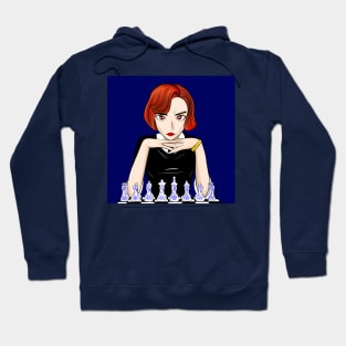 beth harmon the lady chess in queen's gambit Hoodie